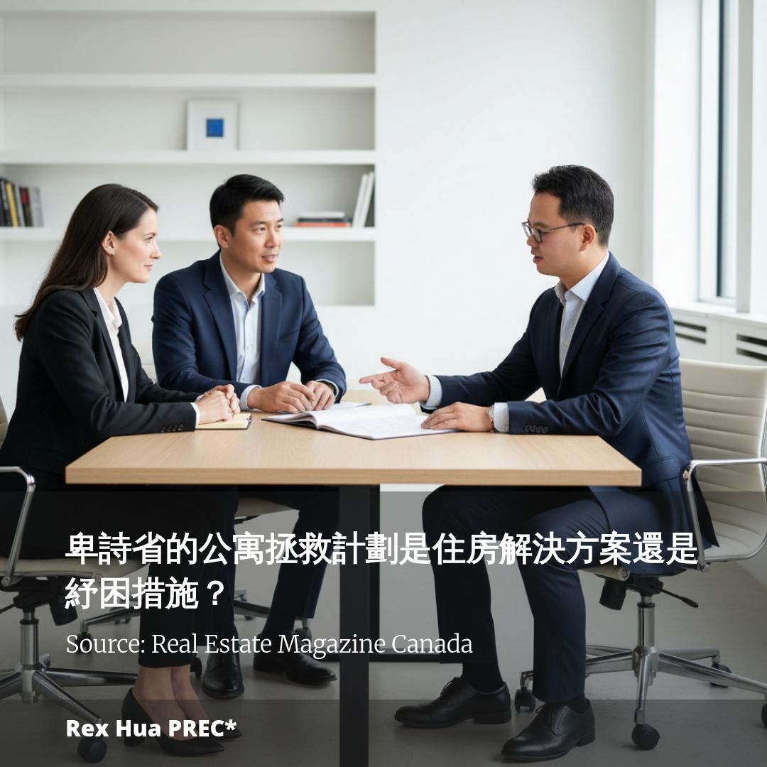 卑詩省的公寓拯救計劃是住房解決方案還是紓困措施?