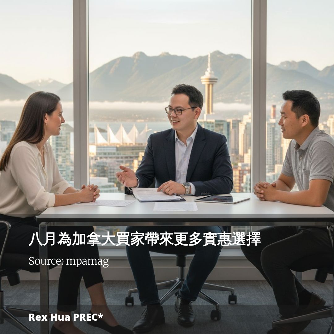 八月為加拿大買家帶來更多實惠選擇