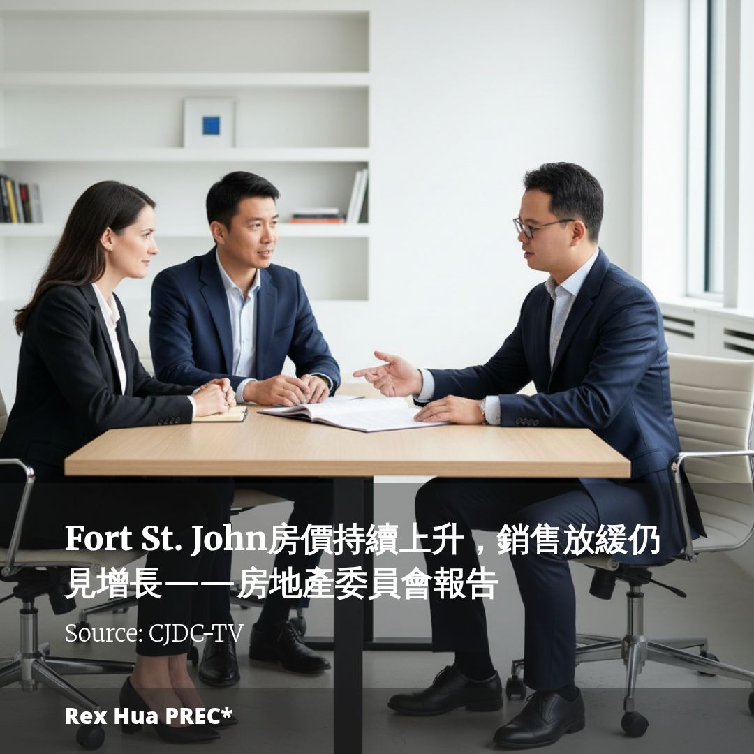Fort St. John房價持續上升,銷售放緩仍見增長——房地產委員會報告